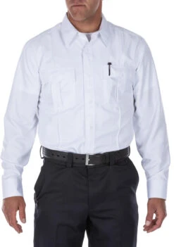 5.11 Tactical Men's Class A Fast-Tac Twill Long Sleeve Uniform Shirt 72510 -Vanguard Uniforms 5.11 tactical mens class a fast tac twill long sleeve uniform shirt 72510 72510 45269.1669146702