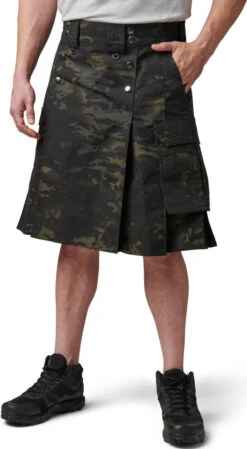 5.11 Tactical Men's Multicam Black Commando Kilt 73356MC 7 5.11 Tactical Men's Multicam Black Commando Kilt 73356MC -Vanguard Uniforms 5.11 tactical mens multicam black commando kilt 73356mc 73356mc 83961.1669148929