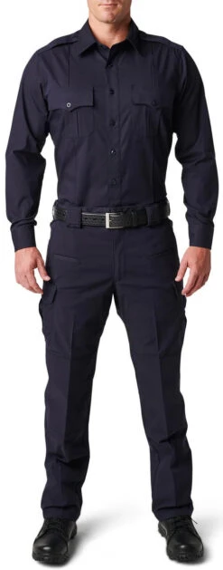 5.11 Tactical Men's NYPD Stryke RipStop Long Sleeve Uniform Shirt 72542 -Vanguard Uniforms 5.11 tactical mens nypd stryke ripstop long sleeve uniform shirt 72542 72542 46761.1669148557