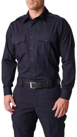 5.11 Tactical Men's NYPD Stryke RipStop Long Sleeve Uniform Shirt 72542 -Vanguard Uniforms 5.11 tactical mens nypd stryke ripstop long sleeve uniform shirt 72542 72542 49785.1669148538