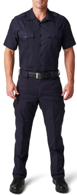 5.11 Tactical Men's NYPD Stryke RipStop Short Sleeve Uniform Shirt 71402 -Vanguard Uniforms 5.11 tactical mens nypd stryke ripstop short sleeve uniform shirt 71402 71402 70134.1669144894