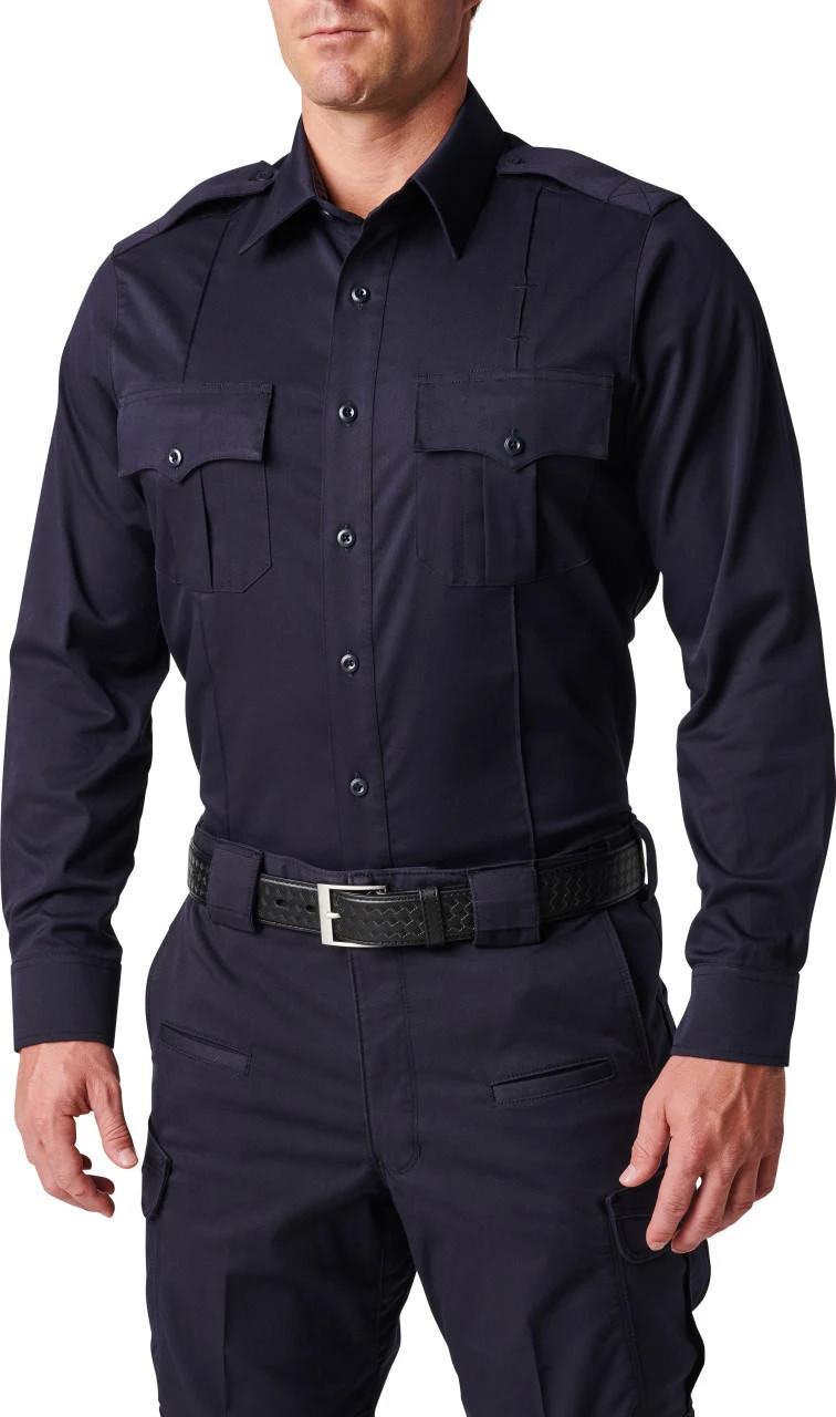 5.11 Tactical Men's NYPD Stryke Twill Long Sleeve Uniform Shirt 72541 4 5.11 Tactical Men's NYPD Stryke Twill Long Sleeve Uniform Shirt 72541 - Image 2