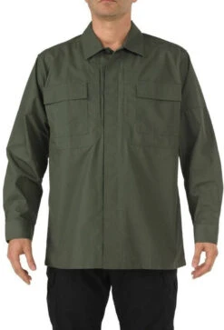 5.11 Tactical Men's TDU Long Sleeve Shirt 72002 -Vanguard Uniforms 5.11 tactical mens tdu long sleeve shirt 72002 72002 46083.1604604334