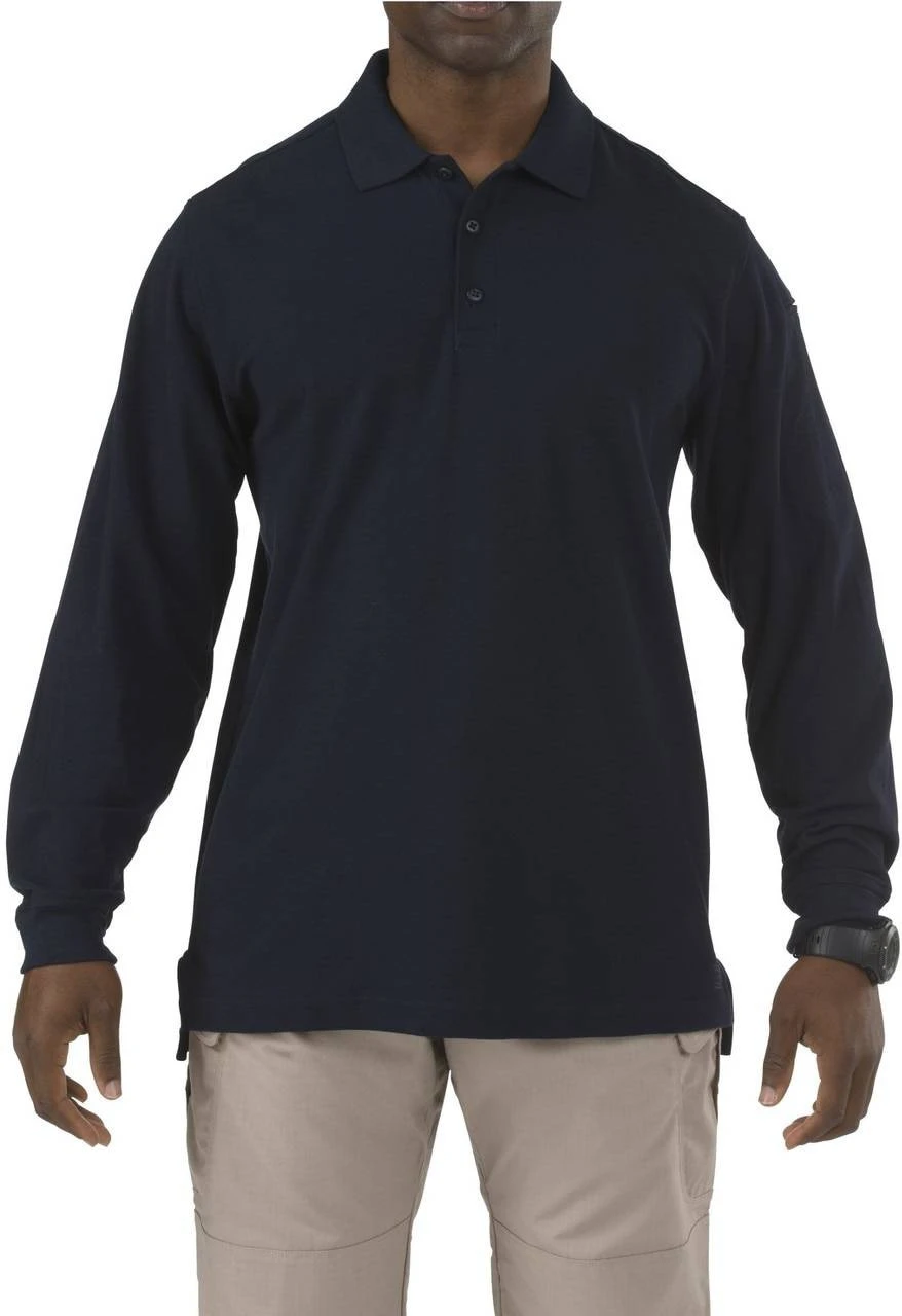 5.11 Tactical Men's Utility Long Sleeve Polo Shirt 72057 4 5.11 Tactical Men's Utility Long Sleeve Polo Shirt 72057 - Image 2