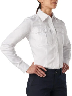 5.11 Tactical Women's Class A Fast-Tac Twill Long Sleeve Uniform Shirt 62396 -Vanguard Uniforms 5.11 tactical womens class a fast tac twill long sleeve uniform shirt 62396 62396 19303.1669677191