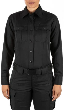 5.11 Tactical Women's Class A Fast-Tac Twill Long Sleeve Uniform Shirt 62396 -Vanguard Uniforms 5.11 tactical womens class a fast tac twill long sleeve uniform shirt 62396 62396 31247.1669677411
