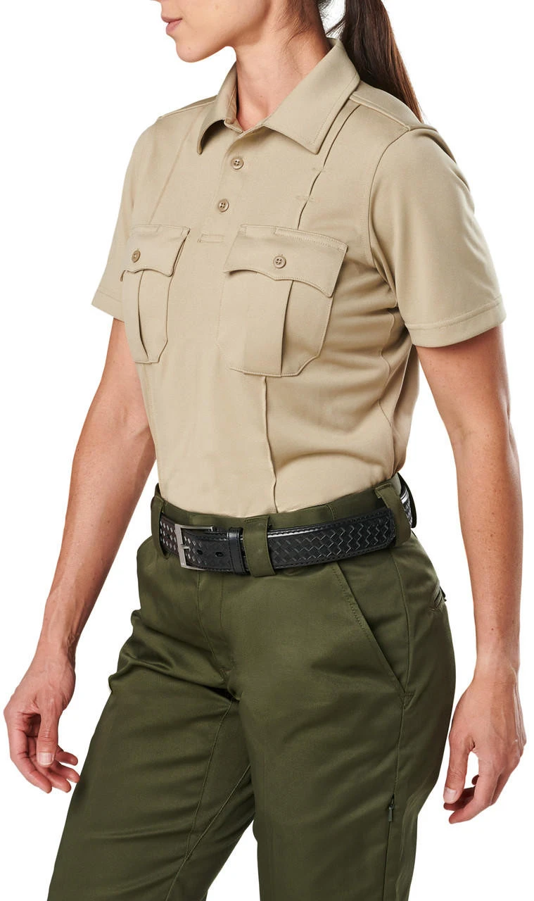 5.11 Tactical Women's Class A Uniform Short Sleeve Polo Shirt 61328 18 5.11 Tactical Women's Class A Uniform Short Sleeve Polo Shirt 61328 - Image 16