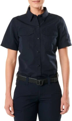 5.11 Tactical Women's Fast-Tac Short Sleeve Shirt 61314 -Vanguard Uniforms 5.11 tactical womens fast tac short sleeve shirt 61314 61314 10852.1601556969