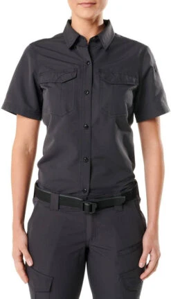 5.11 Tactical Women's Fast-Tac Short Sleeve Shirt 61314 -Vanguard Uniforms 5.11 tactical womens fast tac short sleeve shirt 61314 61314 88870.1601536422