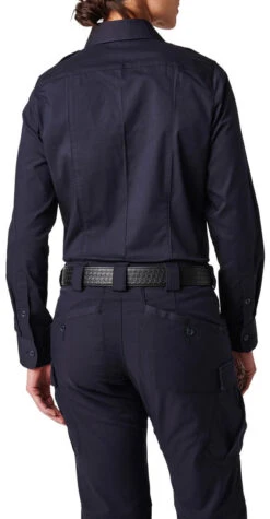 5.11 Tactical Women's NYPD Stryke RipStop Long Sleeve Uniform Shirt 62419 -Vanguard Uniforms 5.11 tactical womens nypd stryke ripstop long sleeve uniform shirt 62419 62419 09631.1669142498