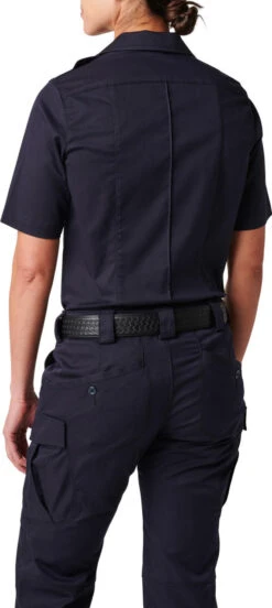 5.11 Tactical Women's NYPD Stryke Twill Short Sleeve Uniform Shirt 61334 -Vanguard Uniforms 5.11 tactical womens nypd stryke twill short sleeve uniform shirt 61334 61334 64989.1669245362