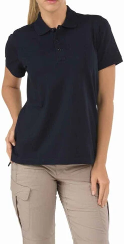 5.11 Tactical Women's Tactical Jersey Short Sleeve Polo 61164 -Vanguard Uniforms 5.11 tactical womens tactical jersey short sleeve polo 61164 womenspolo 61164 06501.1599178499
