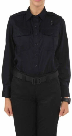 5.11 Tactical Women's Twill PDU Class A Long Sleeve Shirt 62064 -Vanguard Uniforms 5.11 tactical womens twill pdu class a long sleeve shirt 62064 62064 73630.1603758204