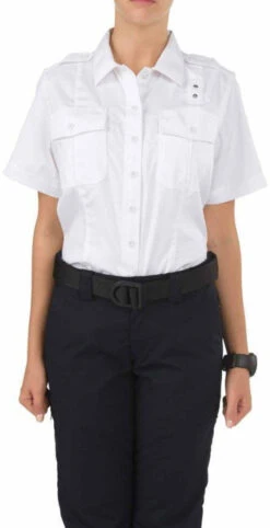 5.11 Tactical Women's Twill PDU Class A Short Sleeve Shirt 61158 -Vanguard Uniforms 5.11 tactical womens twill pdu class a short sleeve shirt 61158 61158 73101.1603742323