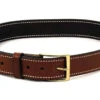DeSantis Gunhide 1 1/2" Plain Lined Leather Belt -Vanguard Uniforms desantis gunhide 1 12 plain lined leather belt b12 78856.1640191270