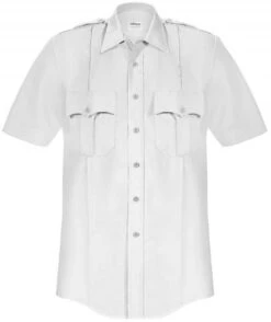 Elbeco Paragon Plus Poplin Mens Short Sleeve Shirt -Vanguard Uniforms elbeco paragon plus poplin mens short sleeve shirt paragon ss 04478.1603742665