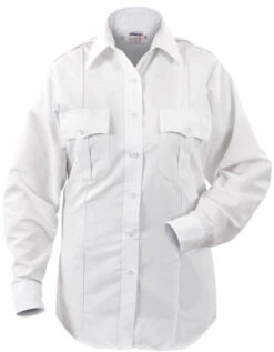 Elbeco Paragon Plus Poplin Womens Long Sleeve Shirt -Vanguard Uniforms elbeco paragon plus poplin womens long sleeve shirt paragon wls 77276.1603752249