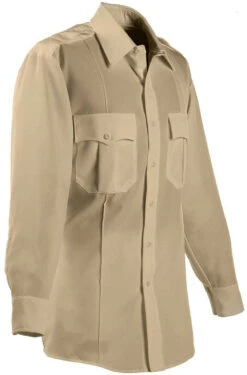 Elbeco TexTrop Long Sleeve Shirts For Men -Vanguard Uniforms elbeco textrop long sleeve shirts for men textrop ls 44054.1603741884