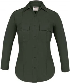 Elbeco Textrop2 Womens Zippered Long Sleeve Shirt -Vanguard Uniforms elbeco textrop2 womens zippered long sleeve shirt ztextrop2 wls 54576.1603750143