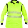 Elbeco UFX Ultra-Light HiVis L/S Polo -Vanguard Uniforms elbeco ufx ultra light hivis ls polo k5226 90644.1603752911