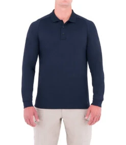 First Tactical Men's Performance Long Sleeve Polo 111503 -Vanguard Uniforms first tactical mens performance long sleeve polo 111503 66492.1601496409