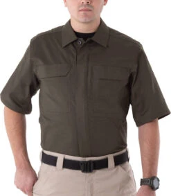 First Tactical Men's V2 Tactical Short Sleeve Shirt 112007 -Vanguard Uniforms first tactical mens v2 tactical short sleeve shirt 112007 23040.1601554944