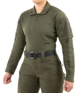 First Tactical Women's Defender Long Sleeve Shirt -Vanguard Uniforms first tactical womens defender long sleeve shirt 121004 32648.1691907957