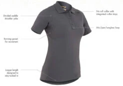 First Tactical Women's Performance Long Sleeve Polo 121503 -Vanguard Uniforms first tactical womens performance long sleeve polo 121503 72005.1626456268