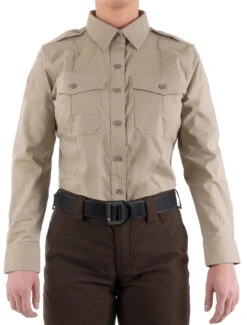 First Tactical Women's Pro Duty Uniform Long Sleeve Shirt -Vanguard Uniforms first tactical womens pro duty uniform long sleeve shirt 121011 20264.1691906952