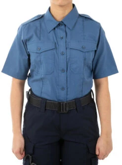 First Tactical Women's Pro Duty Uniform Short Sleeve Shirt -Vanguard Uniforms first tactical womens pro duty uniform short sleeve shirt 122001 02257.1691907152