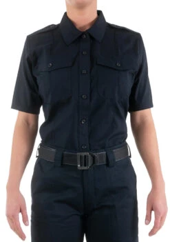 First Tactical Women's Pro Duty Uniform Short Sleeve Shirt -Vanguard Uniforms first tactical womens pro duty uniform short sleeve shirt 122001 41598.1691907149