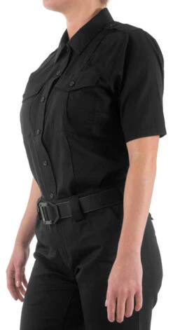 First Tactical Women's Pro Duty Uniform Short Sleeve Shirt -Vanguard Uniforms first tactical womens pro duty uniform short sleeve shirt 122001 59119.1691907270