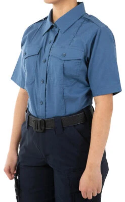 First Tactical Women's Pro Duty Uniform Short Sleeve Shirt -Vanguard Uniforms first tactical womens pro duty uniform short sleeve shirt 122001 87735.1691906822
