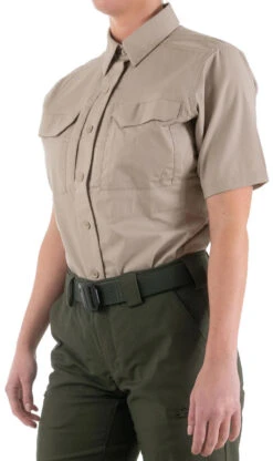First Tactical Women's V2 Tactical Short Sleeve Shirt -Vanguard Uniforms first tactical womens v2 tactical short sleeve shirt 122007 16957.1691908119