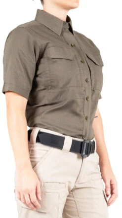 First Tactical Women's V2 Tactical Short Sleeve Shirt -Vanguard Uniforms first tactical womens v2 tactical short sleeve shirt 122007 19106.1691906846