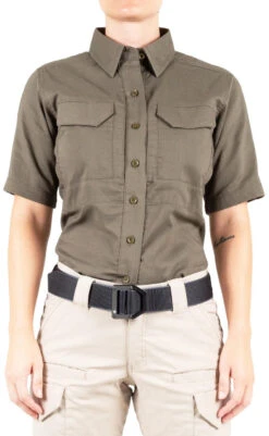 First Tactical Women's V2 Tactical Short Sleeve Shirt -Vanguard Uniforms first tactical womens v2 tactical short sleeve shirt 122007 46321.1691907401