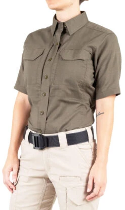 First Tactical Women's V2 Tactical Short Sleeve Shirt -Vanguard Uniforms first tactical womens v2 tactical short sleeve shirt 122007 68770.1691907398