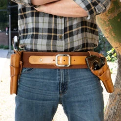 Galco 1880s 3" Western Cartridge Belt .38 / .357 -Vanguard Uniforms galco 1880s 3 western cartridge belt .38 .357 w dr357 58232.1640299260