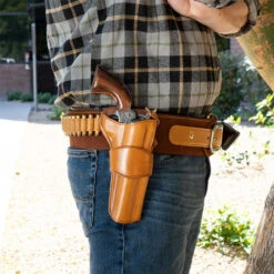 Galco 1880s 3" Western Cartridge Belt .38 / .357 -Vanguard Uniforms galco 1880s 3 western cartridge belt .38 .357 w dr357 96810.1640299295