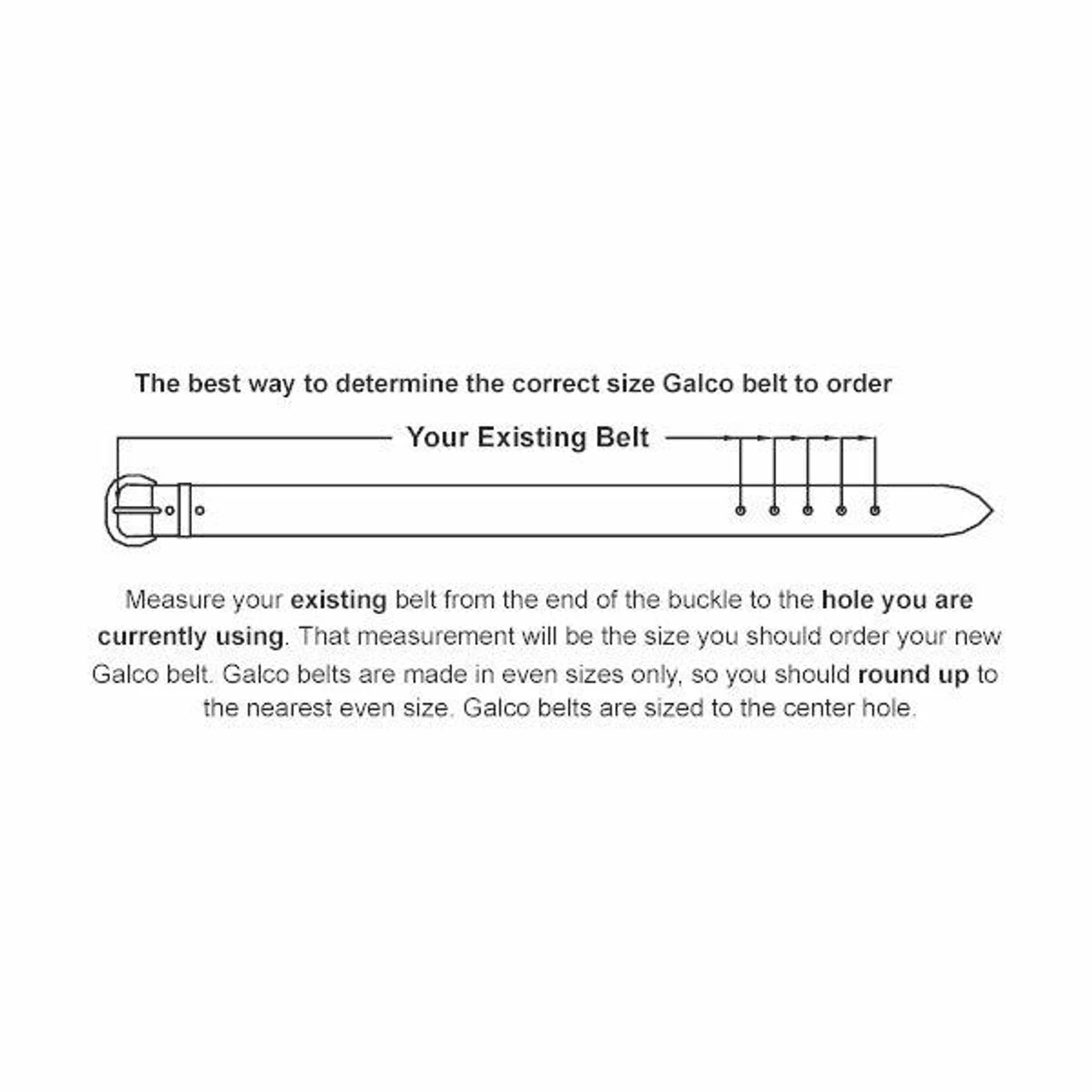 Galco CB3 1 1/2" Contoured Tapered Holster Belt 6 Galco CB3 1 1/2" Contoured Tapered Holster Belt - Image 4