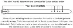 Galco CSB7 1 1/2" Cop Holster Belt -Vanguard Uniforms galco csb7 1 12 cop holster belt csb7 05295.1640039399