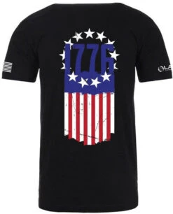 LA Police Gear 1776 Flag T-Shirt -Vanguard Uniforms la police gear 1776 flag t shirt 1776 flag 70633.1620906186