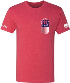 LA Police Gear 1776 Flag T-Shirt -Vanguard Uniforms la police gear 1776 flag t shirt 1776 flag 93542.1620336383