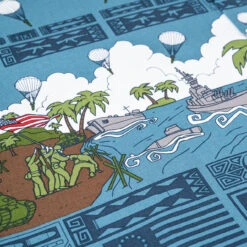 LA Police Gear 5 Branches Tactical Tiki™ Short Sleeve Button Up Shirt -Vanguard Uniforms la police gear 5 branches tactical tiki short sleeve button up shirt sstiki5branch 28583.1623592231