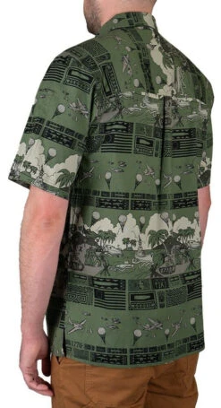 LA Police Gear 5 Branches Tactical Tiki™ Short Sleeve Button Up Shirt -Vanguard Uniforms la police gear 5 branches tactical tiki short sleeve button up shirt sstiki5branch 42676.1623592613