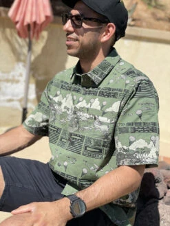 LA Police Gear 5 Branches Tactical Tiki™ Short Sleeve Button Up Shirt -Vanguard Uniforms la police gear 5 branches tactical tiki short sleeve button up shirt sstiki5branch 83763.1623592057