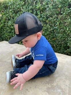 LA Police Gear Distressed Flag Baby Onesie -Vanguard Uniforms la police gear distressed flag baby onesie df onesie 38663.1641639577