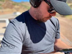 LA Police Gear Don't Tread On Me Blackout T-Shirt -Vanguard Uniforms la police gear dont tread on me blackout t shirt dtombo 14845.1691907361