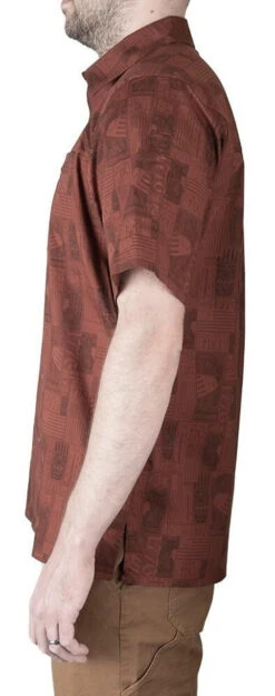 LA Police Gear Eagle Tactical Tiki™ Short Sleeve Button Up Shirt -Vanguard Uniforms la police gear eagle tactical tiki short sleeve button up shirt sstikieagle 37113.1623591527