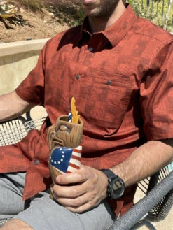 LA Police Gear Eagle Tactical Tiki™ Short Sleeve Button Up Shirt -Vanguard Uniforms la police gear eagle tactical tiki short sleeve button up shirt sstikieagle 57635.1623592072